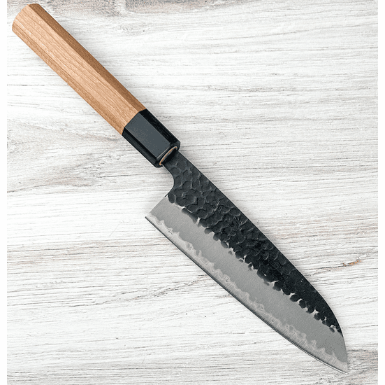 Yahiko AS Kuro Tsuchime Santoku 165mm