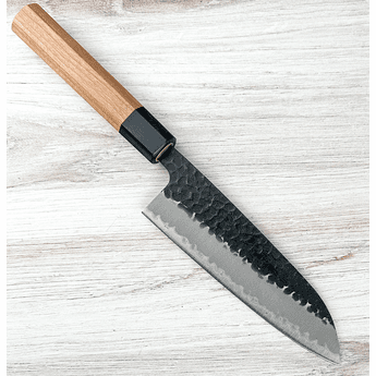 Yahiko AS Kuro Tsuchime Santoku 165mm