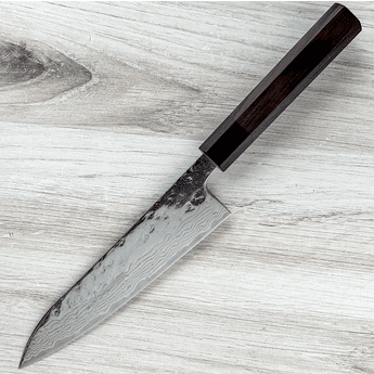 Yahiko Mirror Hammered SUS44OC Gyuto 180mm