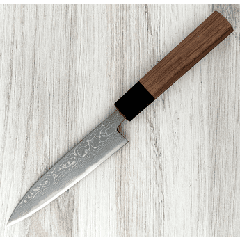 Yamashin Blue #2 Damascus Petty 135mm