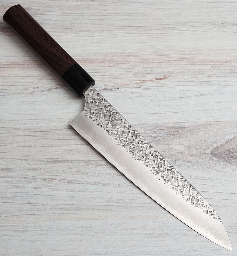 shiori　　yosa 神の手カッサ美品 Yoshimi Hino White #2 Gyuto 210mm|Echizen|Chef Knives To Go