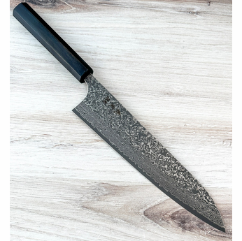 Yoshimi Kato Enju VG10 Gyuto 240mm Ebony