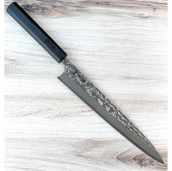 Yoshimi Kato Enju VG10 Sujihiki 270mm Ebony