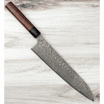 Yoshimi Kato VG-10 Suminagashi Gyuto 240mm
