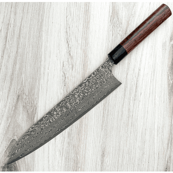 Yoshimi Kato VG-10 Suminagashi Gyuto 240mm
