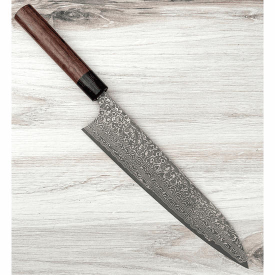 Yoshimi Kato VG-10 Suminagashi Gyuto 240mm