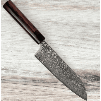 Yoshimi Kato VG-10 Suminagashi Santoku 170mm