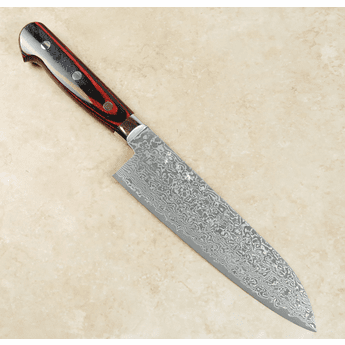 Yoshimi Kato VG-10 Suminagashi Santoku 180mm