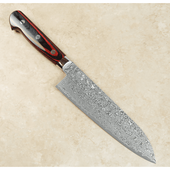 Yoshimi Kato VG-10 Suminagashi Santoku 180mm