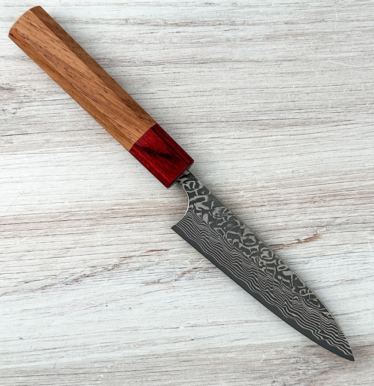 Yoshimi Kato SG2 Damascus Petty 120mm|Echizen