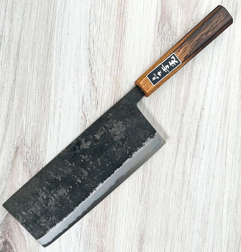 Yoshimitsu AS Tall Nakiri 180mm|Aogami Super