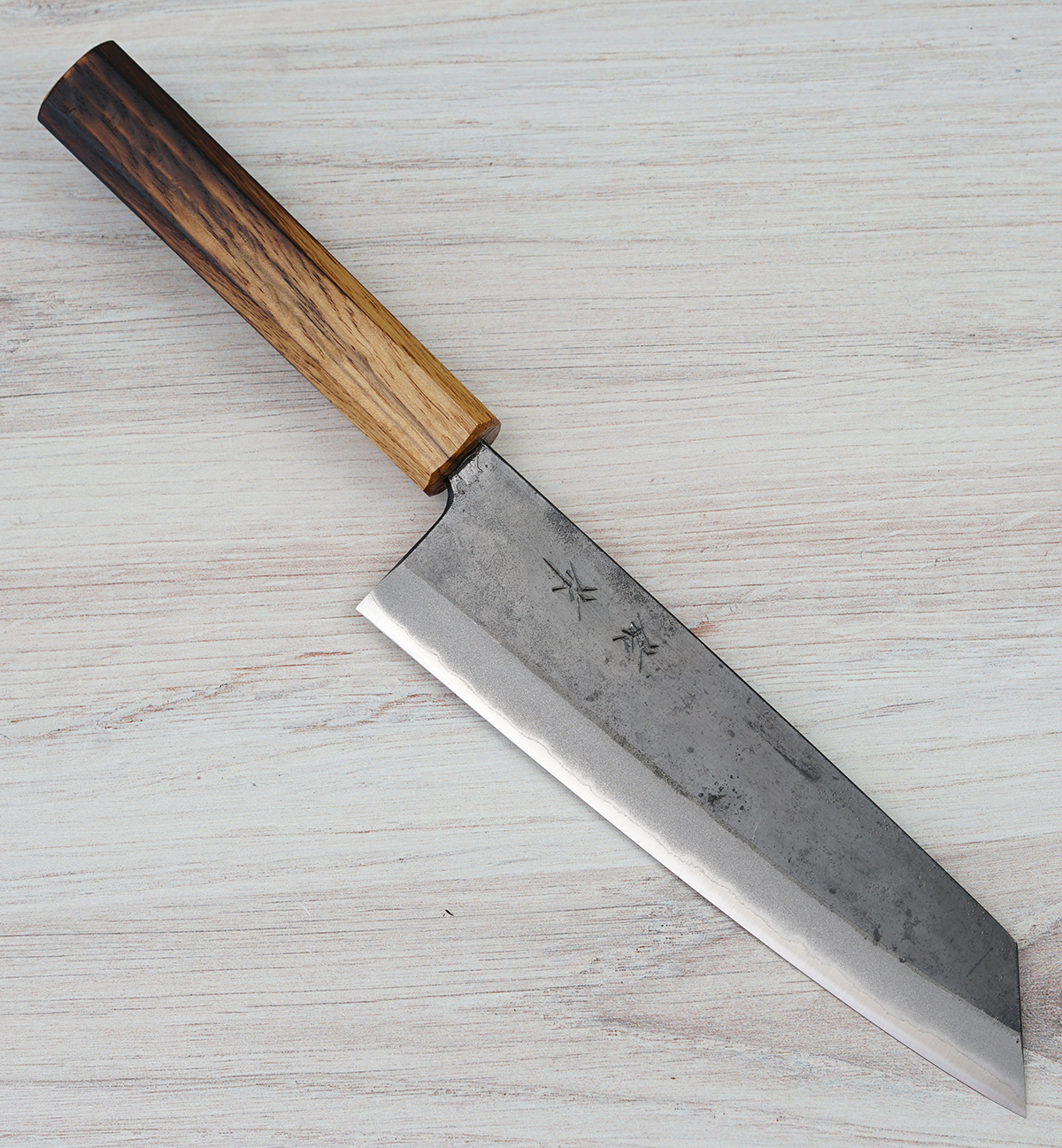 Yusaku Blue #2 Kurouchi Bunka 180mm|Tosa|Chef Knives To Go