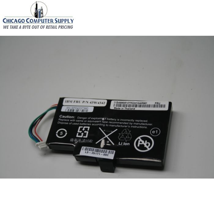 IBM ServeRAID Controllers IBM LIION RAID CONTROLLER BATTERY ONLY FOR