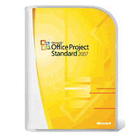 Business Software - Microsoft Project 2007 Standard for Windows 