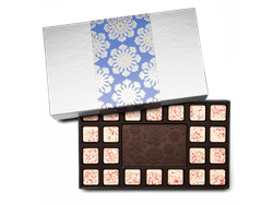 23-Piece Peppermint Bark Ensemble Gift Set � Luxury Holiday Packaging � Snowflake