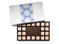 23-Piece Peppermint Bark Ensemble Gift Set � Luxury Holiday Packaging � Snowflake
