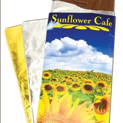 3 oz. Custom Chocolate Bar with Custom 1-4 Color Sleeve