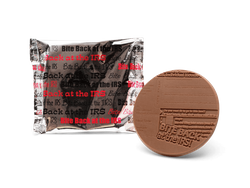 3.2″ Large Milk Chocolate Sugar Cookie � Bite Back IRS <br> case of 50: $129.99