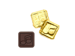 Dark Chocolate Coin � Music Note<br> case of 250: $129.99