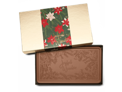 Giant 2lb. Chocolate Bar � Luxury Holiday Packaging � Joyful