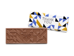 2″x5″ Milk Chocolate Wrapper Bar � Thank You<br>case of 50: $139.99