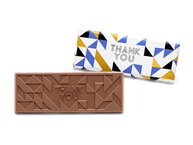 2″x5″ Milk Chocolate Wrapper Bar � Thank You<br>case of 50: $139.99