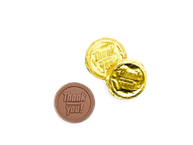 Thank You Milk Chocolate Coin<br> case of 250: $129.99