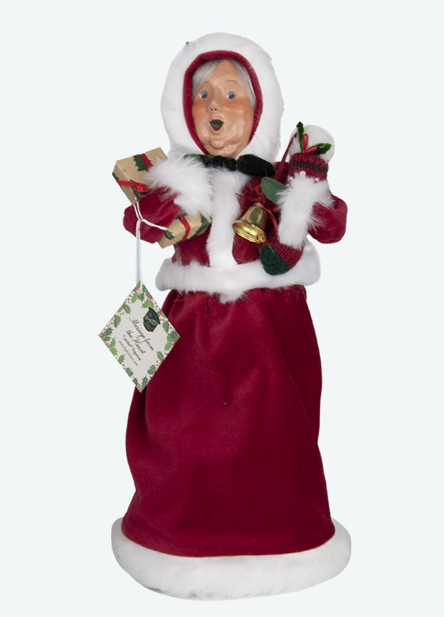 Byers Choice Caroler Message Mrs Claus 2023