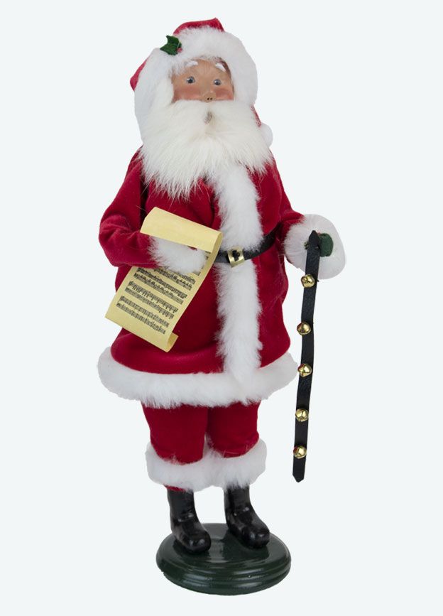 Byers Choice Caroler - Red Velvet Santa 2021