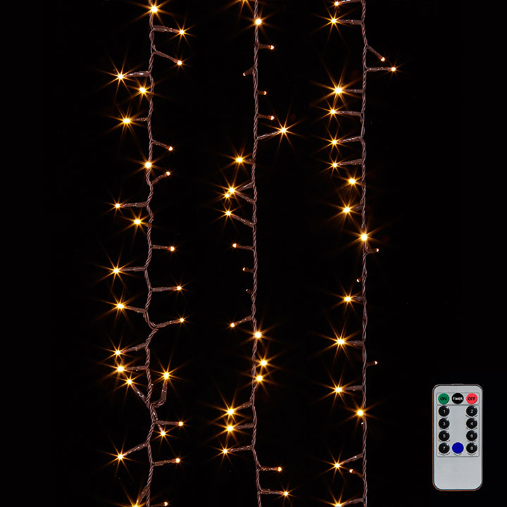 LED Cluster Lights Garland Christmas Lights