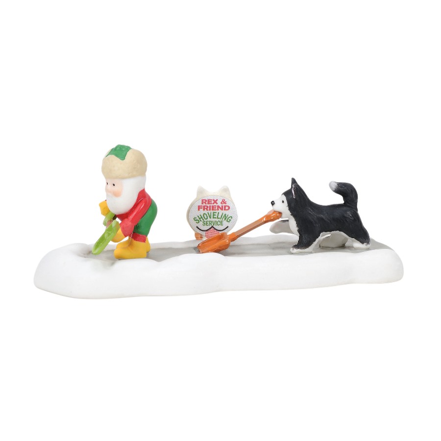 Department 56 North Pole Village Troll Gommoso, Accessorio Figurina In Ceramica 5,7 Cm