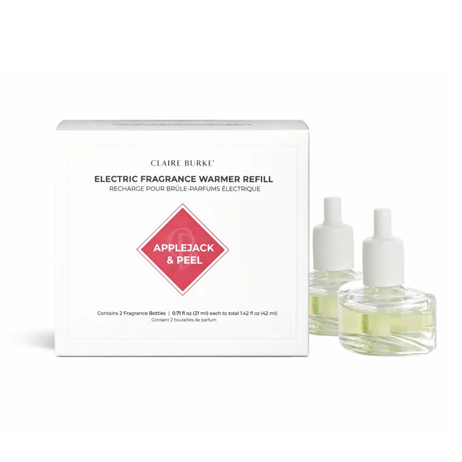 Claire Burke Electric Fragrance Refills - Applejack And Peel - Set of 2