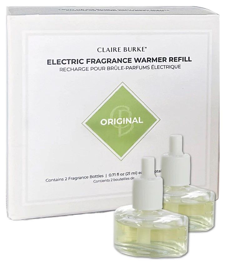 Claire Burke Electric Fragrance Refills - Claire Burke Original Scent - Set of 2