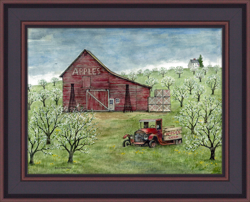 Framed Country Art by Bonnie Fisher Country Wall Decor