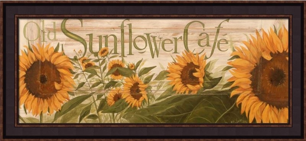 Framed Print - Sunflower - 34x16 - Terri Palmer