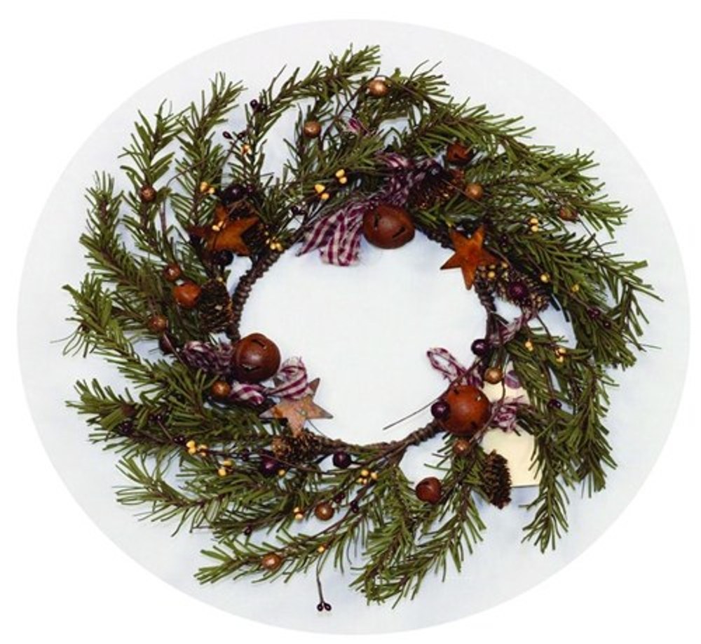 Artificial Holiday Wreaths Christmas Wreath & Hanger