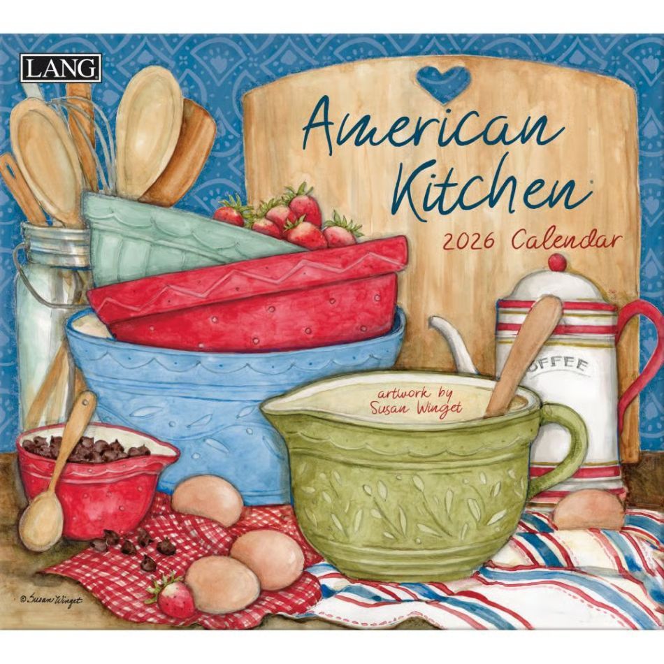 Lang Calendar - 2026 - American Kitchen - Susan Winget