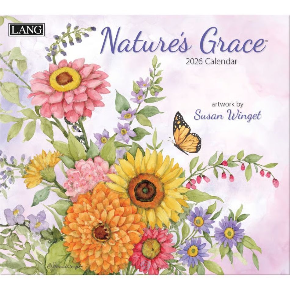 Lang Calendar - 2026 - Nature's Grace - Susan Winget