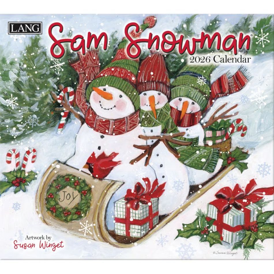 Lang Calendar - 2026 - Sam Snowman - Susan Winget