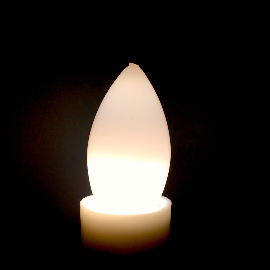 Christmas window candle light bulbs