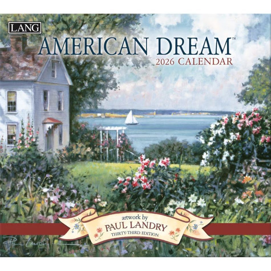 Lang Calendar - 2026 - American Dream - Paul Landry