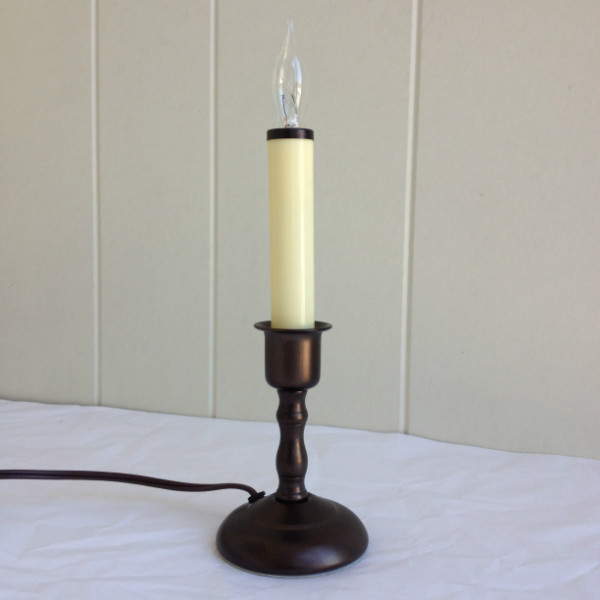 Window Candle Chesapeake Electric Light Antique Bronze Duskto