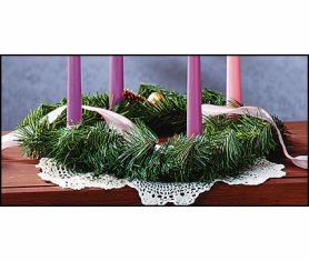 ADVENT WREATH OF GREENERY
