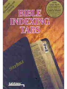 BIBLE TABS - LARGE PRINT
