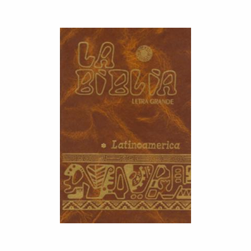 BIBLIA LATINOAMERICANA LETRA GRANDE TAPA DURA