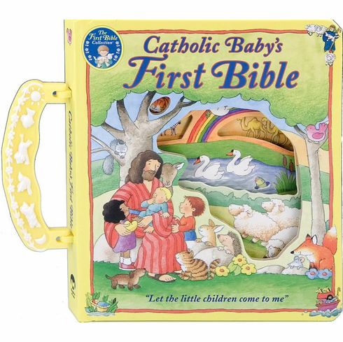 CATHOLIC BABY'S FIRST BIBLE WITH HANDLE