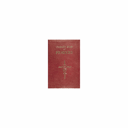 CATHOLIC BOOK OF PRAYERS - LG PRINT - LEATHER