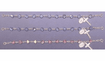 CRYSTAL "BIRTHSTONE" BRACELETS