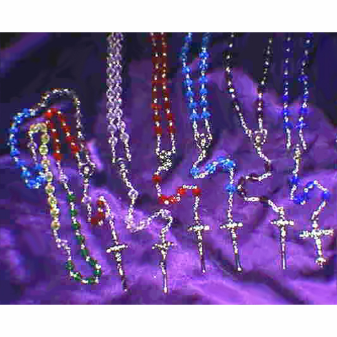 CZECH CRYSTAL ROSARIES