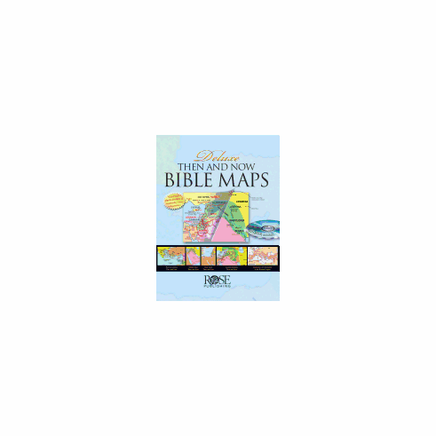 DELUXE THEN AND NOW BIBLE MAPS [WITH CDROM]